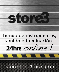 Store3. Tienda de instrumentos, sonido e iluminación. 24hr online!
